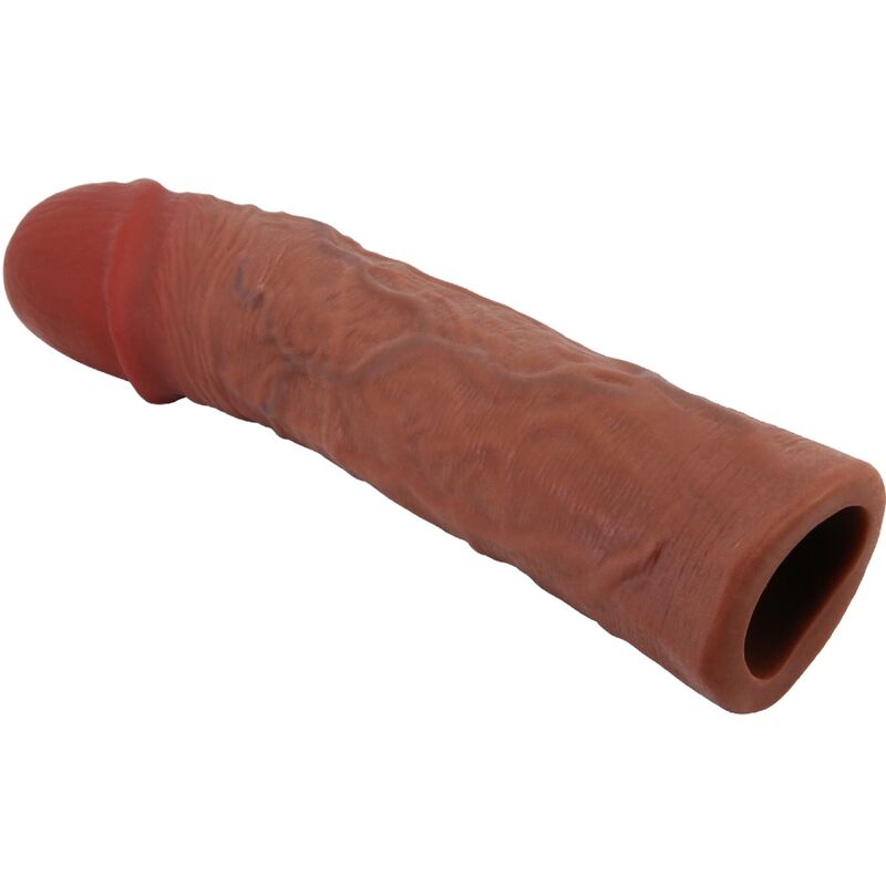 PRETTY LOVE - ROKAV ZA PENIS DEREK S PODALJŠKOM 7,6 CM MULAT