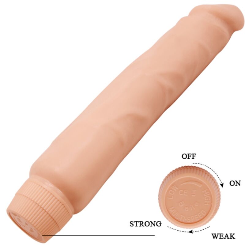 BAILE - JACK REALISTIČNI VIBRATOR 26 CM MESO