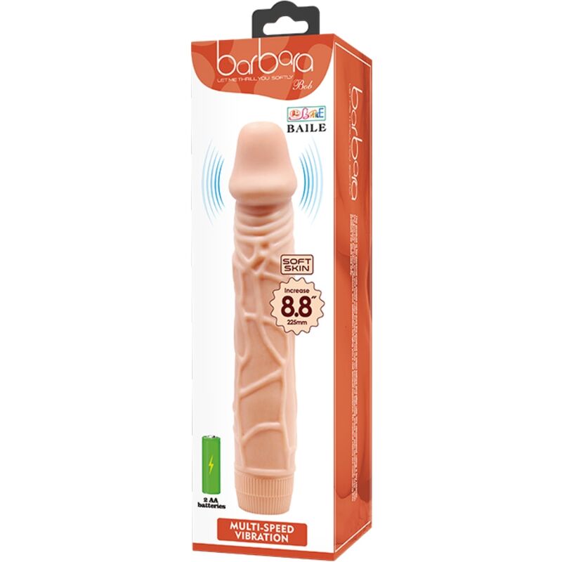 BAILE - BOB REALISTIČNI VIBRATOR 22,5 CM MESO