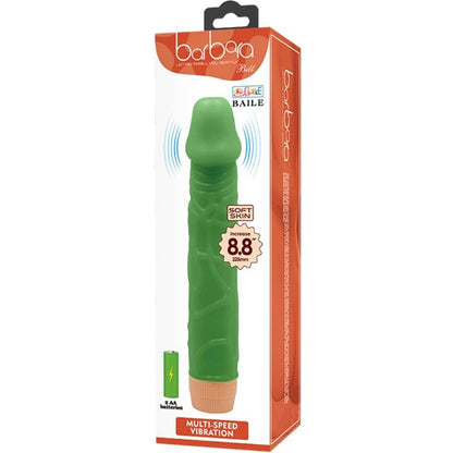 BAILE - BILL REALISTIČNI VIBRATOR 22,5 CM ZELEN