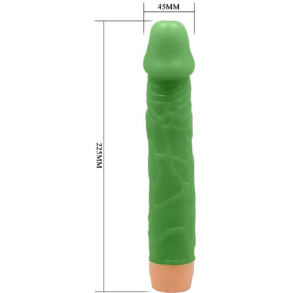 BAILE - BILL REALISTIČNI VIBRATOR 22,5 CM ZELEN