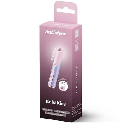 Stimulator klitorisa Satisfyer - Bold Kiss, lila