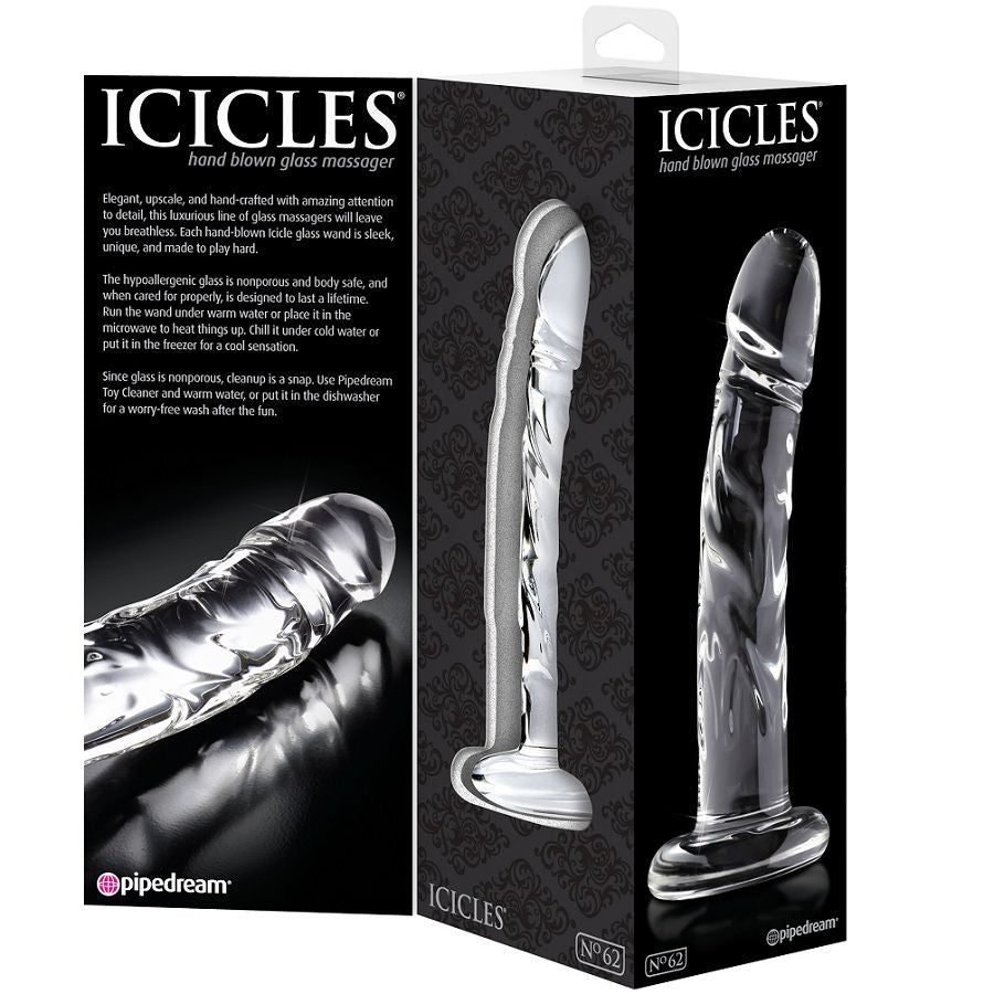 ICICLES - N. 62 STEKLENA MASAŽNA NAPRAVA