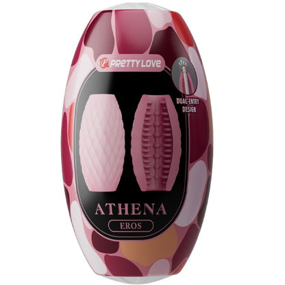 PRETTY LOVE - ATHENA EROS SILIKONSKI MOŠKI MASTURBATOR ROZA