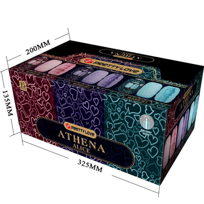 PRETTY LOVE - ATHENA ALICE PAKET 15 RAZLIČNIH MOŠKIH MASTURBATORJEV