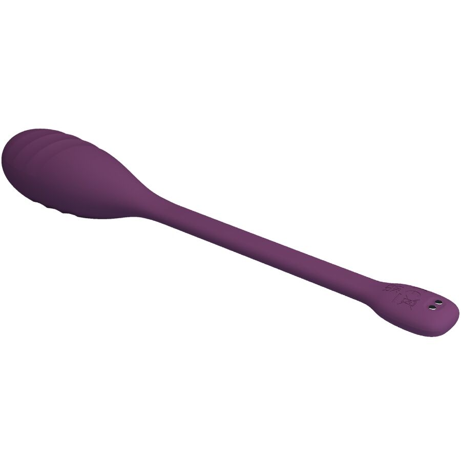 PRETTY LOVE - LEVIATHAN VIBRATOR Z NADZOROM APLIKACIJE VIJOLIČNA