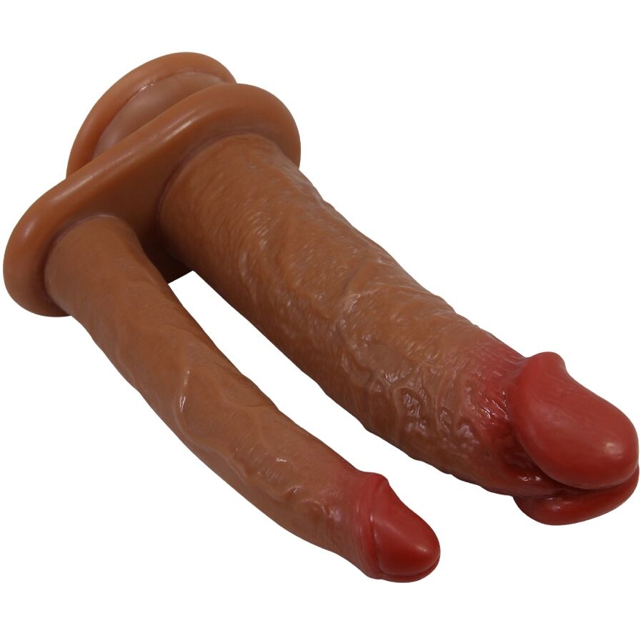 LEPA LJUBEZEN - GORAN DVOJNI DILDO REALISTIČEN NARAVNI MULAT