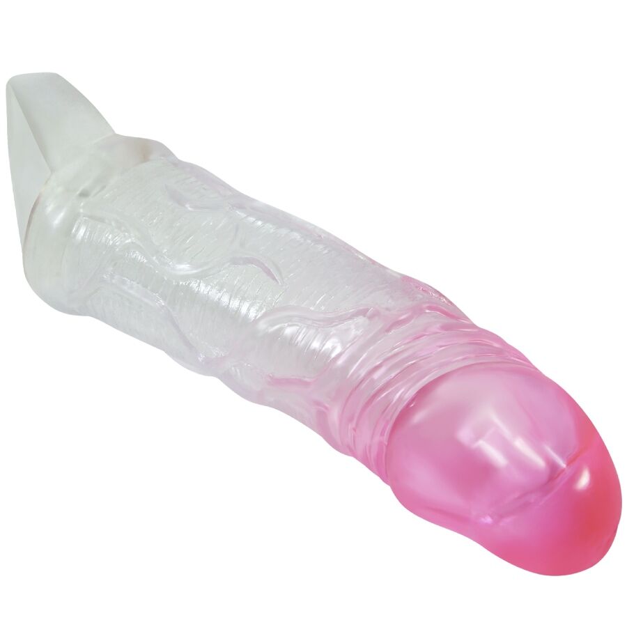 PRETTY LOVE - ODES REALISTIČNO 2 CM RAZŠIRITEV NOŽNICE ZA PENIS ROZA