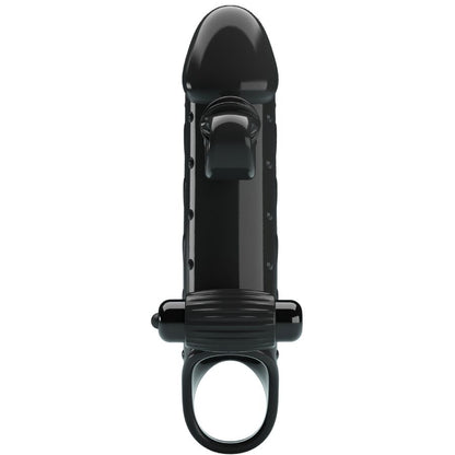ROMANTIKA - VIBRACIJSKI ROKAV ZA PENIS ČRN