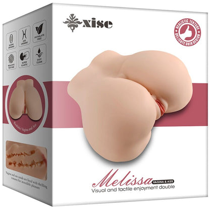 XISE - MELISSA REALISTIC MULTI-POSITION VAGINA AND ANUS MASTURBATOR