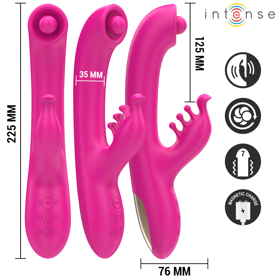 Rabbit vibrator Intense Christina 22.5 cm