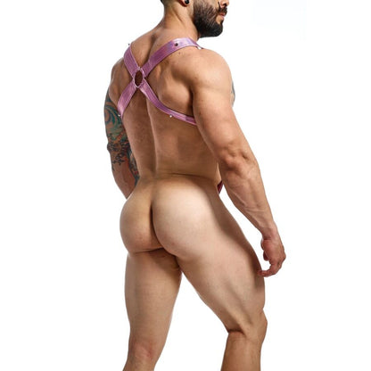 MOB - DNGEON CROSSED PENIS HARNESS ONE SIZE