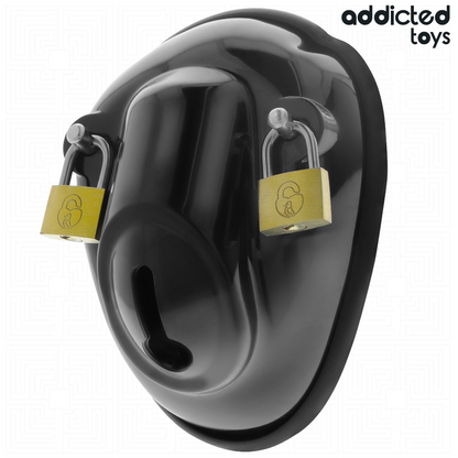 ADDICTED TOYS LOCKED - KEYLESS RESTRAINT PENIS CAGE 11.5 CM