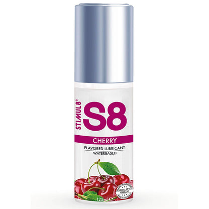 Lubrikant STIMUL8 S8 Cherry, 125 ml