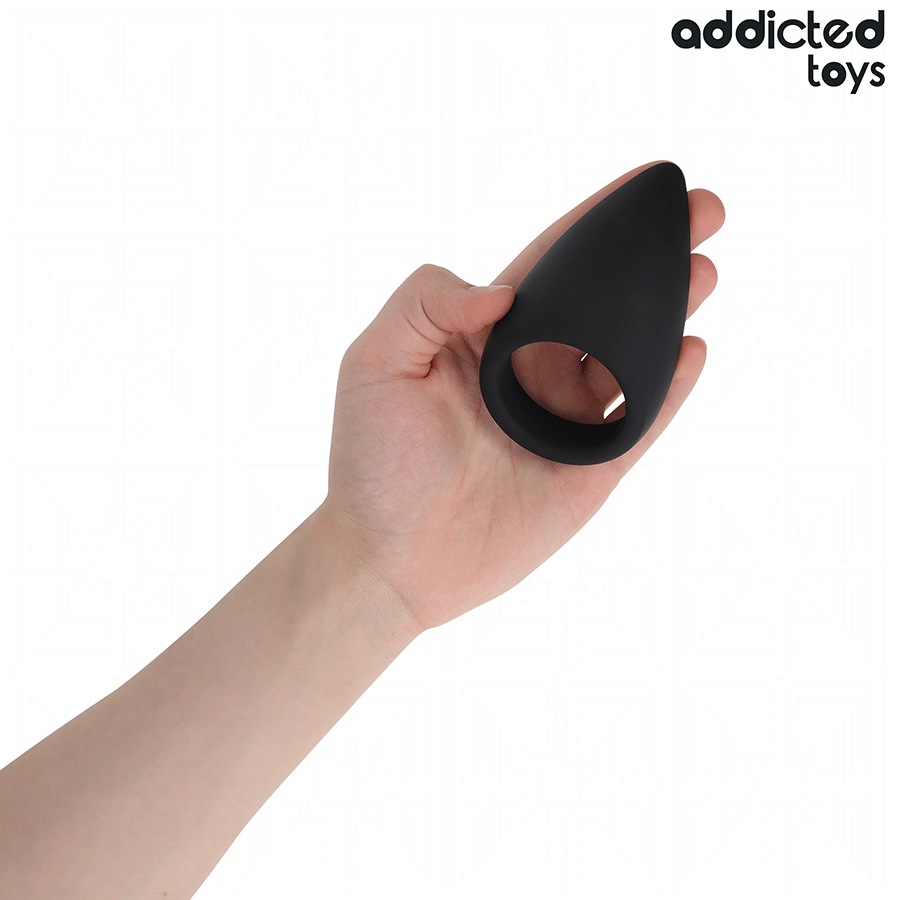 ADDICTED TOYS - TEAR SHAPED PENIS RING
