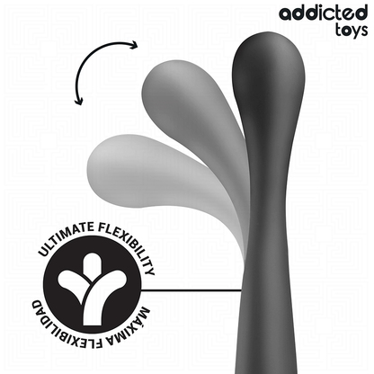 ADDICTED TOYS - DOUBLE ANAL MASSAGER SILICONE 22.5 CM
