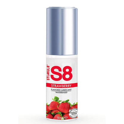 Lubrikant STIMUL8 S8 Strawberry, 50 ml