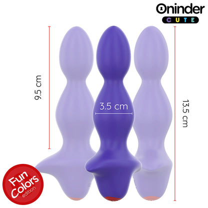 ONINDER CUTE - LOVE BUTT VIBRATING ANAL PLUG DILATOR - FREE WORLDWIDE APP