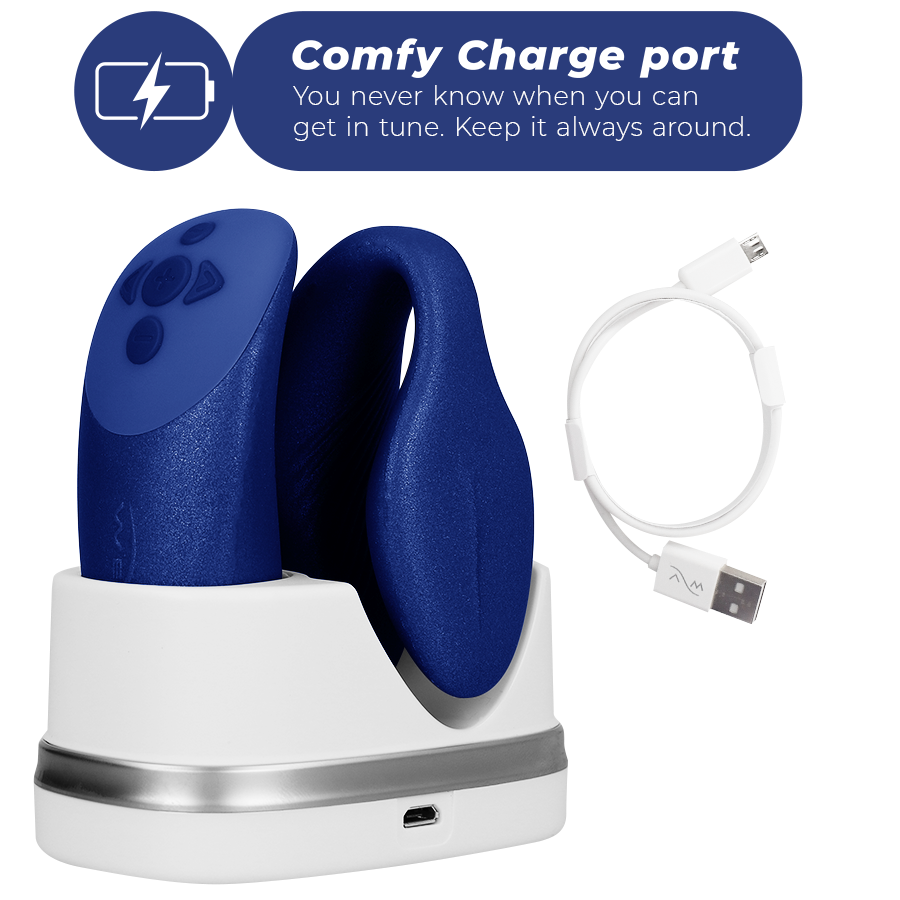 Vibrator za pare We-Vibe Chorus, modra