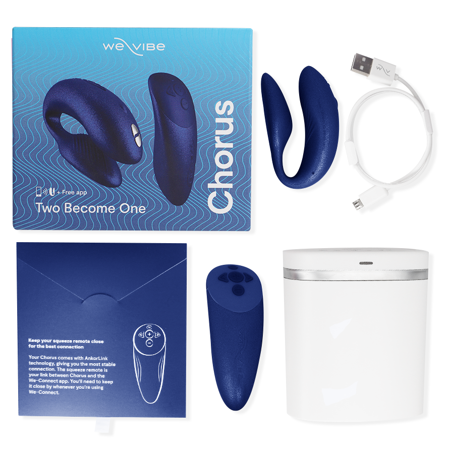Vibrator za pare We-Vibe Chorus, modra