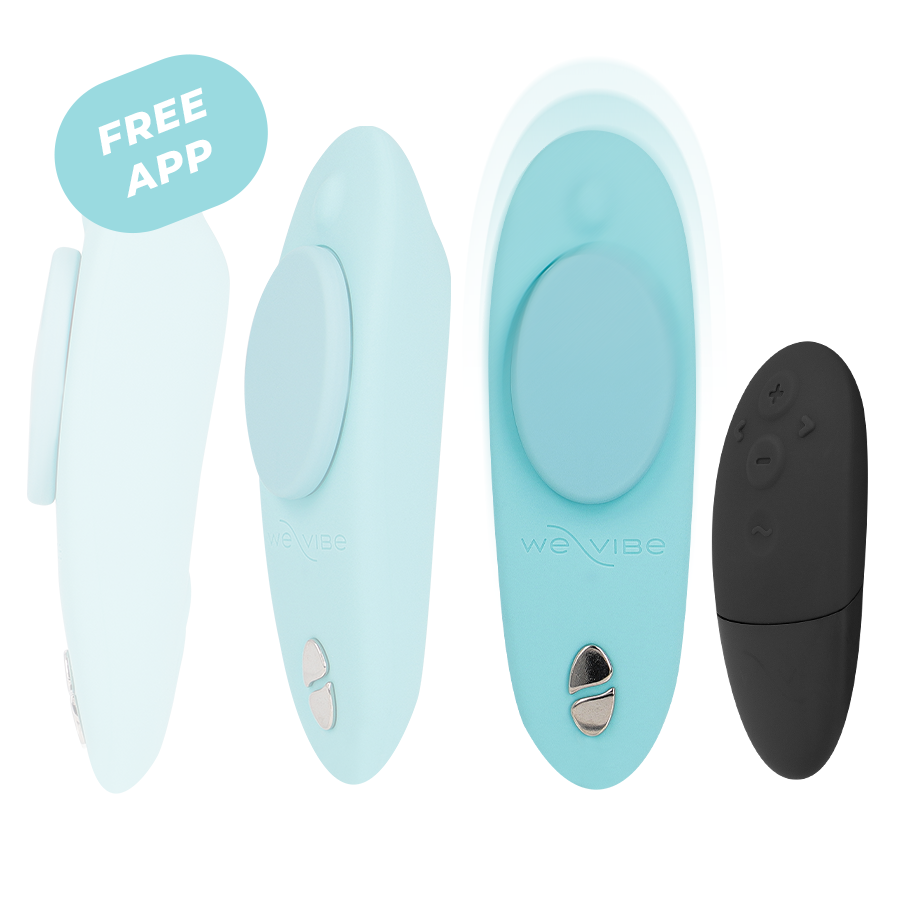 WE-VIBE - MOXIE + AQUA CLITORAL VIBRATOR