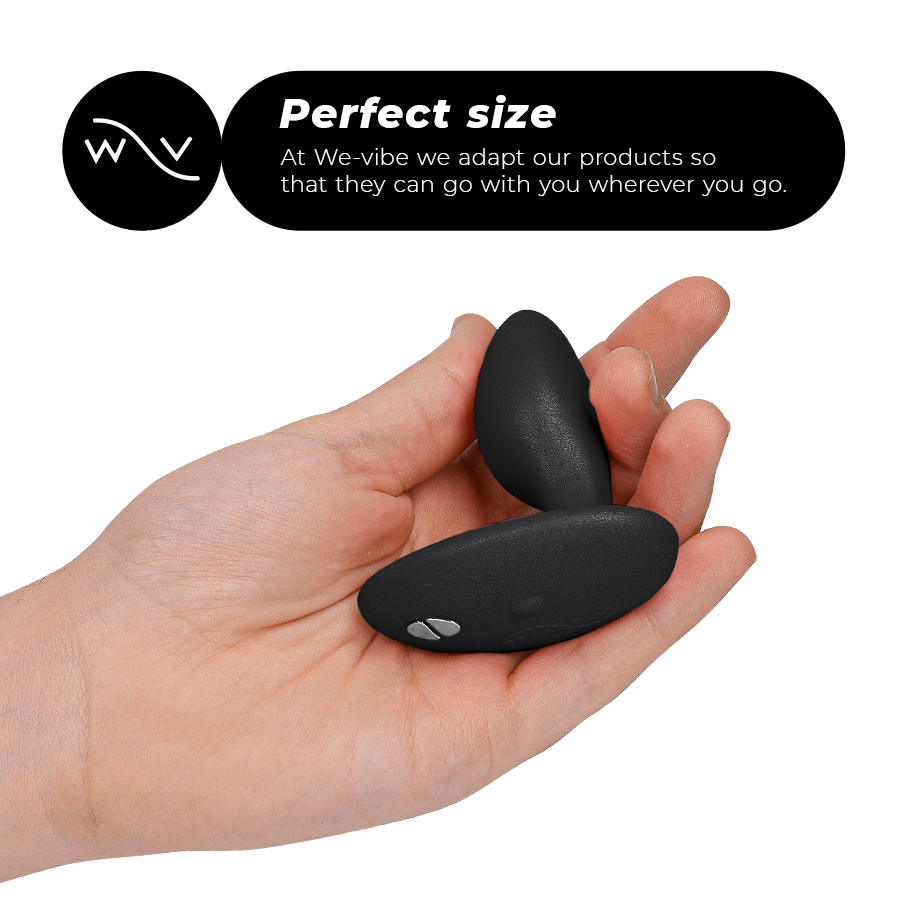 WE-VIBE - VEKTOR+ ČRNA MASAŽNA NAPRAVA ZA PROSTATO