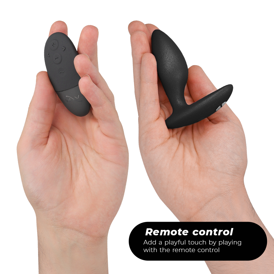 WE-VIBE - VEKTOR+ ČRNA MASAŽNA NAPRAVA ZA PROSTATO