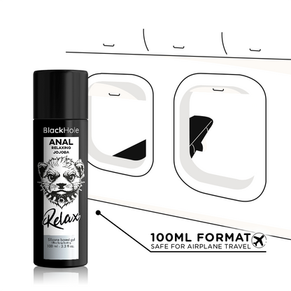 BLACK HOLE - ANAL RELAXING JOJOBA RELAX SILICONE BASE 100 ML