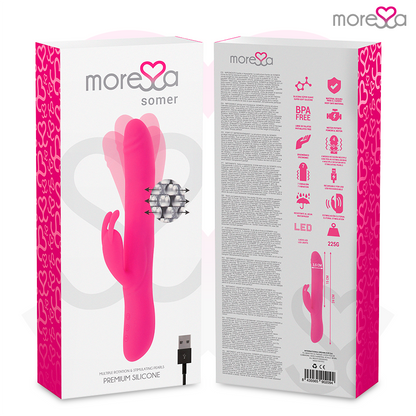 MORESSA - SOMER PREMIUM VIBRATOR Z VEČ ROTACIJAMI