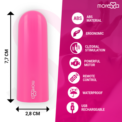Bullet vibrator MORESSA - Nix, roza
