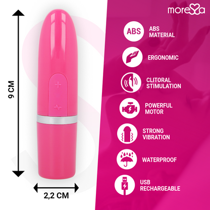 Bullet vibrator MORESSA - Ivy, roza