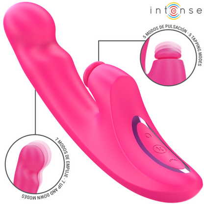 Rabbit vibrator Intense Emi, roza
