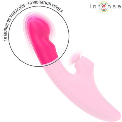 Rabbit vibrator Intense Emi, roza