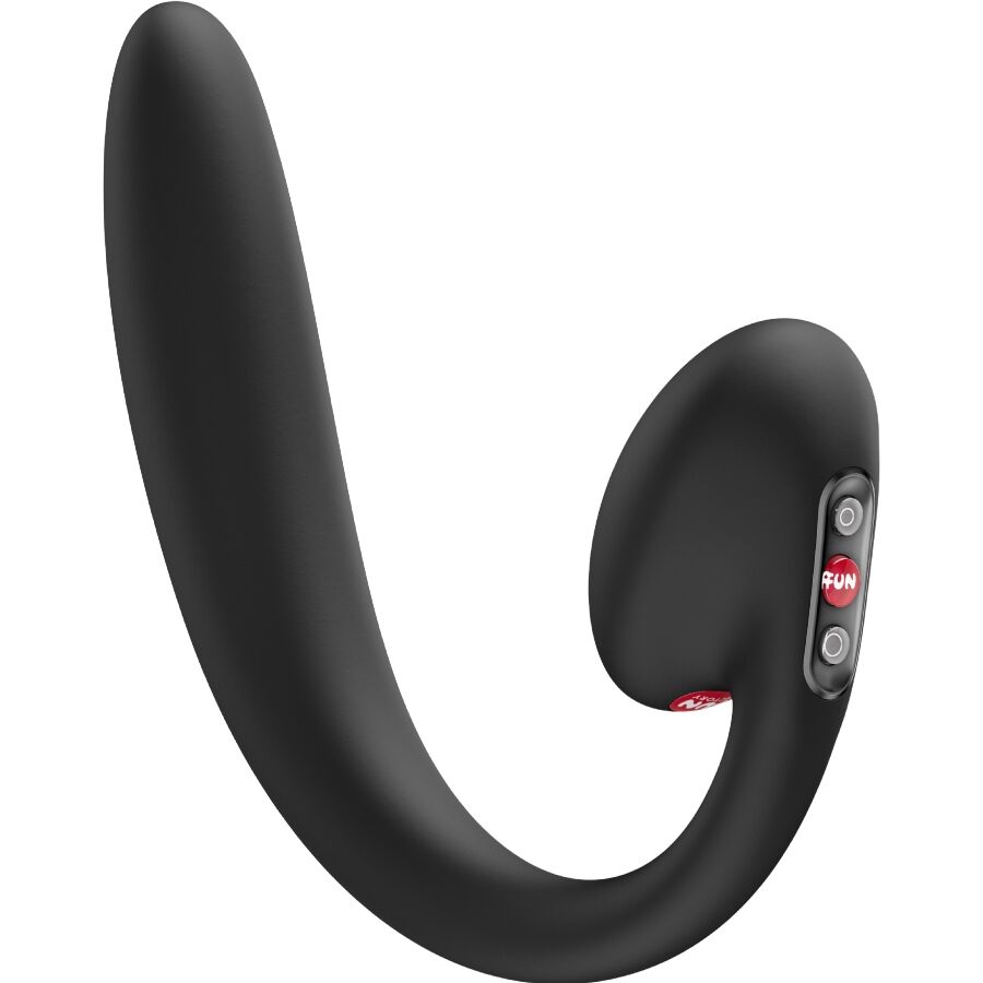 FUN FACTORY - CRESCENDO INSERTABLE DOUBLE AIR PULSE VIBRATOR BLACK