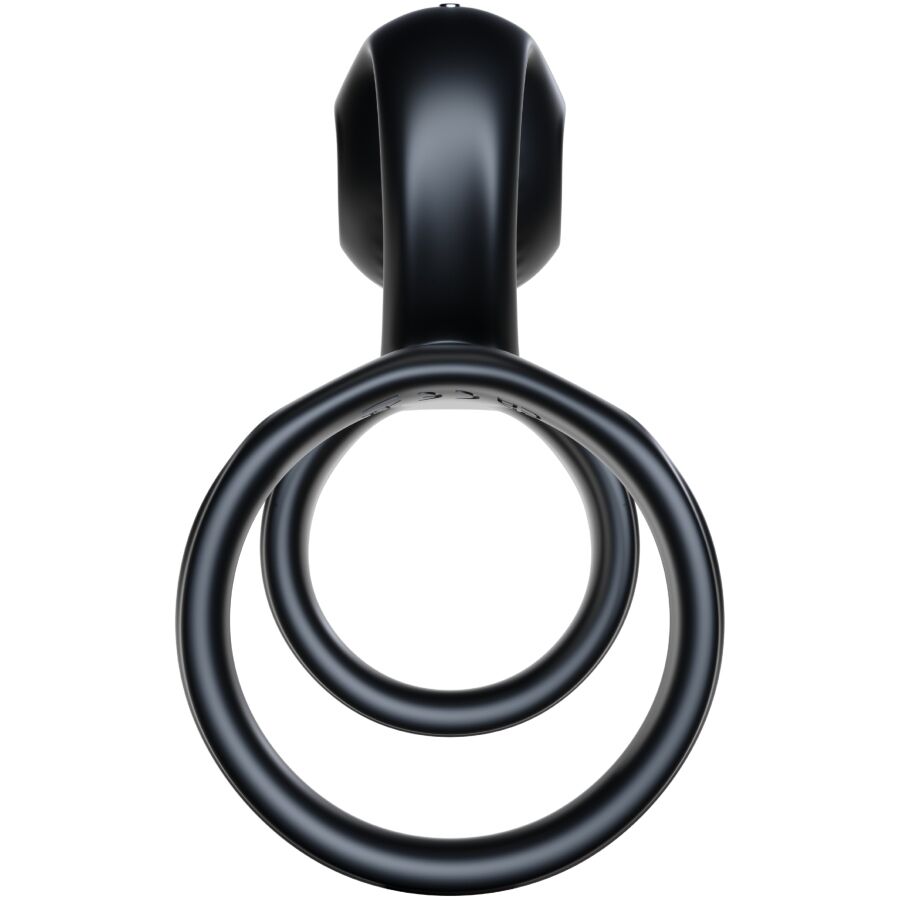 Vibrator za pare Snail Vibe Jovi Ring, črna