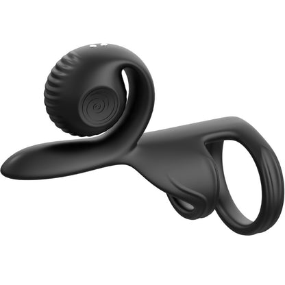 Vibrator za pare Snail Vibe Jovi Ring, črna