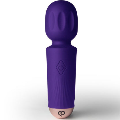 ROCKS-OFF - MINI RECHARGEABLE WAND 16 FUNCTIONS BLACK TULIP