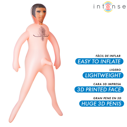 INTENSE DOLLS - ANTHONY INFLATABLE DOLL WITH 3D PENIS