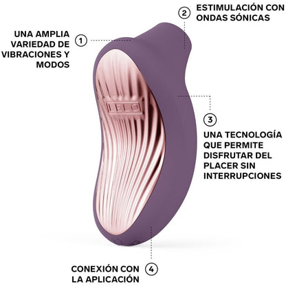 LELO - SONA 3 CRUISE SONIC CLITORAL MASSAGER BLACK