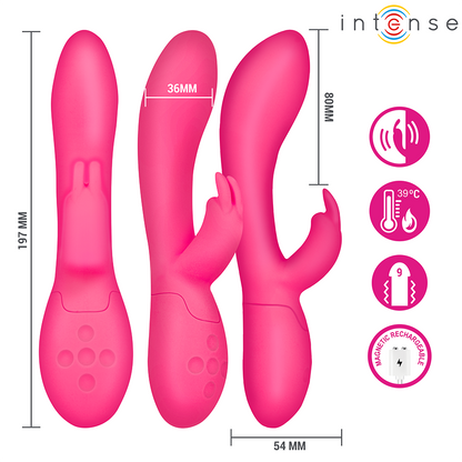 INTENSE - TAMMY RABBIT STIMULATOR WITH HEAT