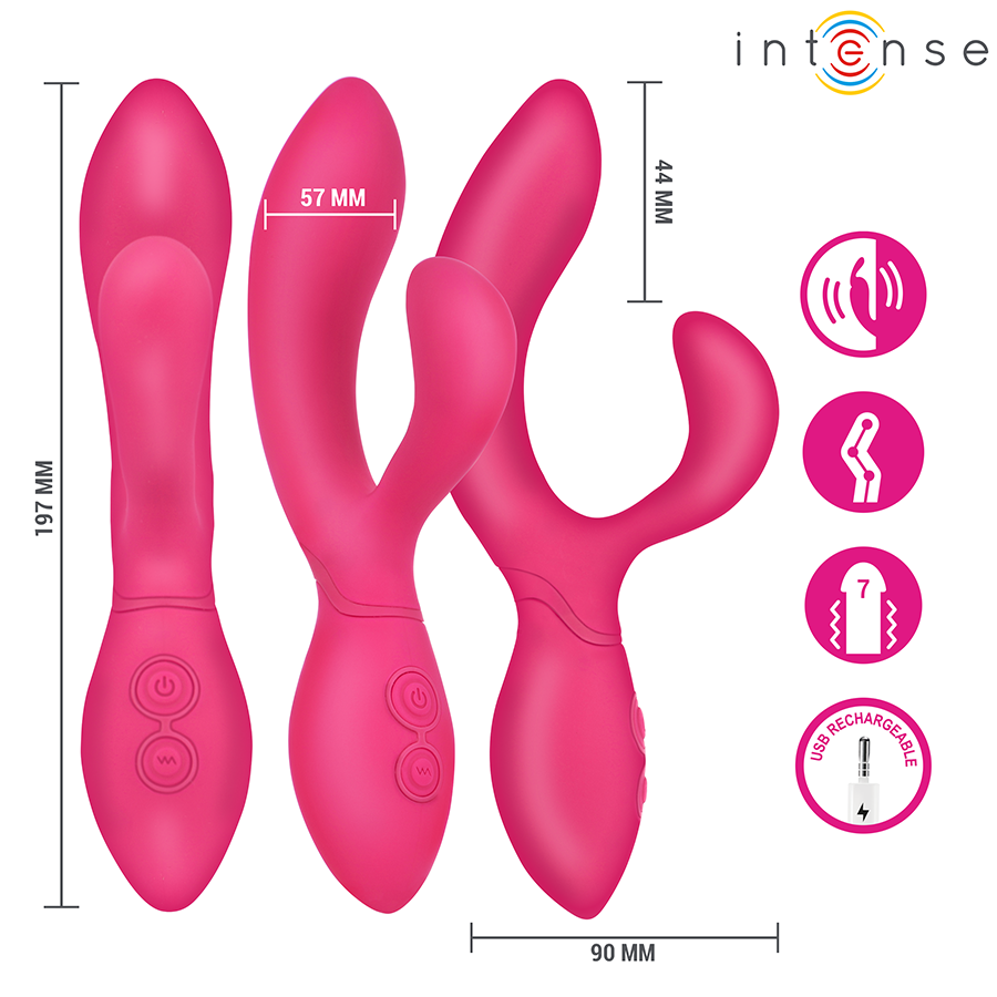 INTENSE - CHARLY ARTICULATED VIBRATING STIMULATOR
