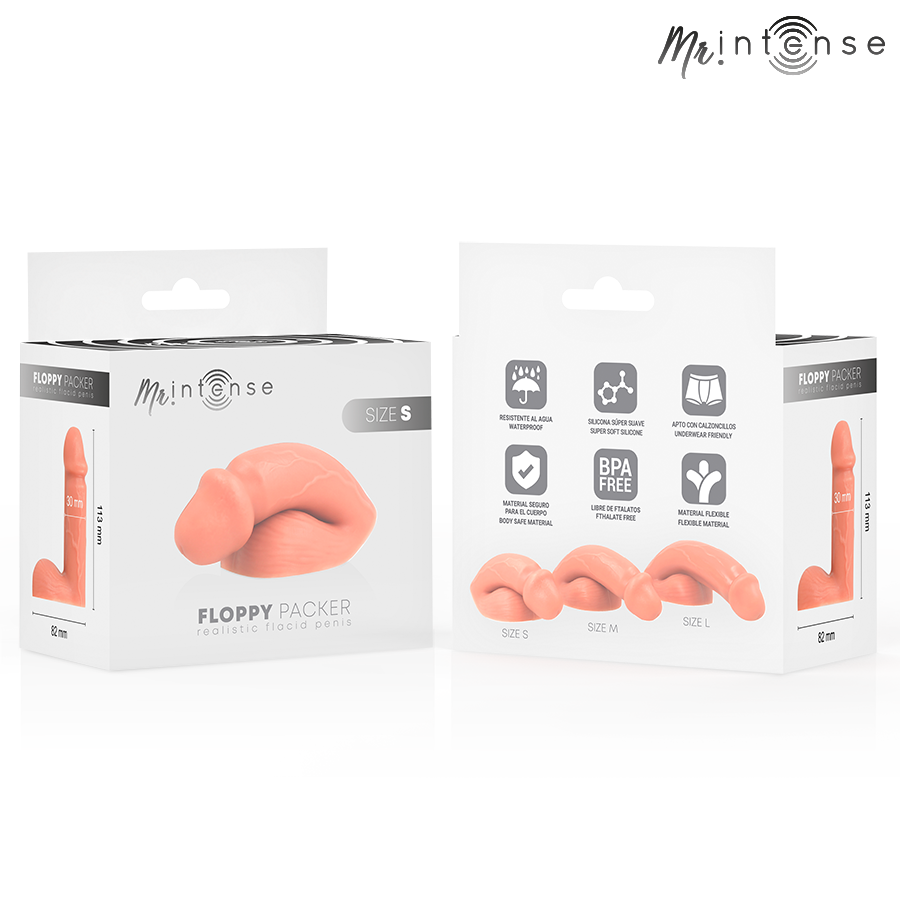 Realističen penis za vsakodnevno nošenje Mr Intense Floppy, S