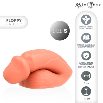 Realističen penis za vsakodnevno nošenje Mr Intense Floppy, S