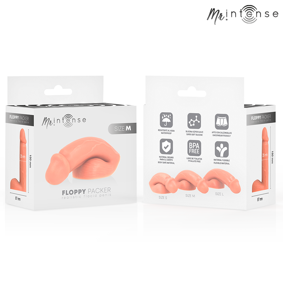 Realističen penis za vsakodnevno nošenje Mr Intense Floppy, M