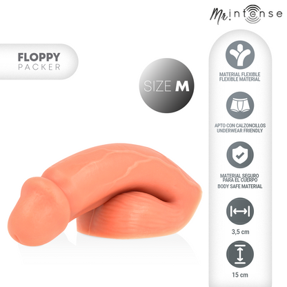 Realističen penis za vsakodnevno nošenje Mr Intense Floppy, M