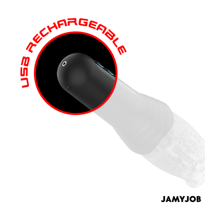 JAMYJOB - SPINJOB 2.0 MASTURBATOR WITH THRUSTING AND ROTATION