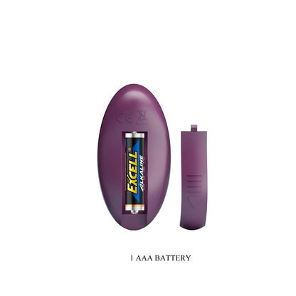 PRETTY LOVE - LUKA SIT-DOWN VIBRATOR WITH HEAT EFFECT AND REMOTE CONTROL