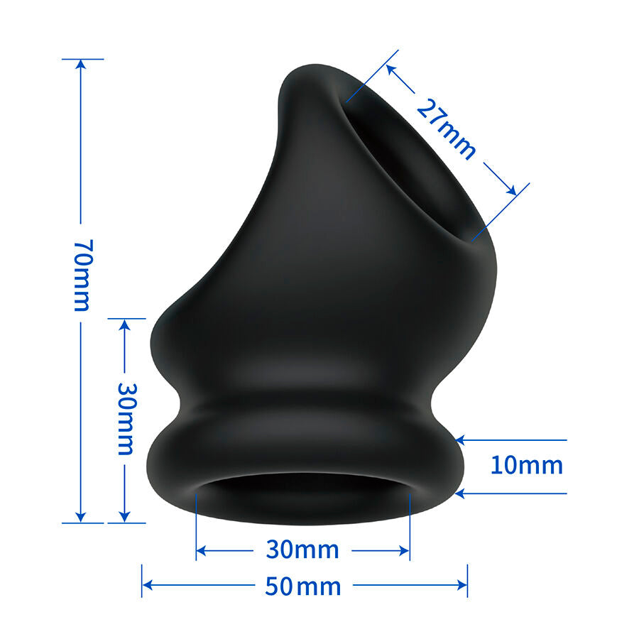 CRAZY BULL - OBERON PENIS AND TESTICLE SUPPORT RING