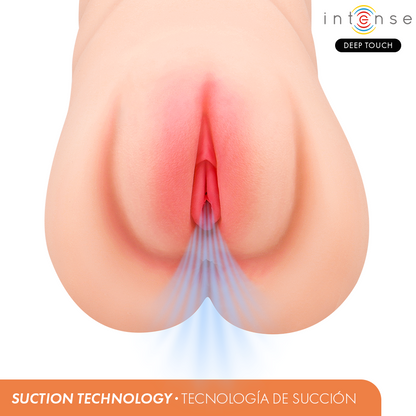 INTENSE DEEP TOUCH - KRISTA VAGINAL MASTURBATOR WITH SUCTION, VIBRATION AND VOICE EFFECT 1.2 KG