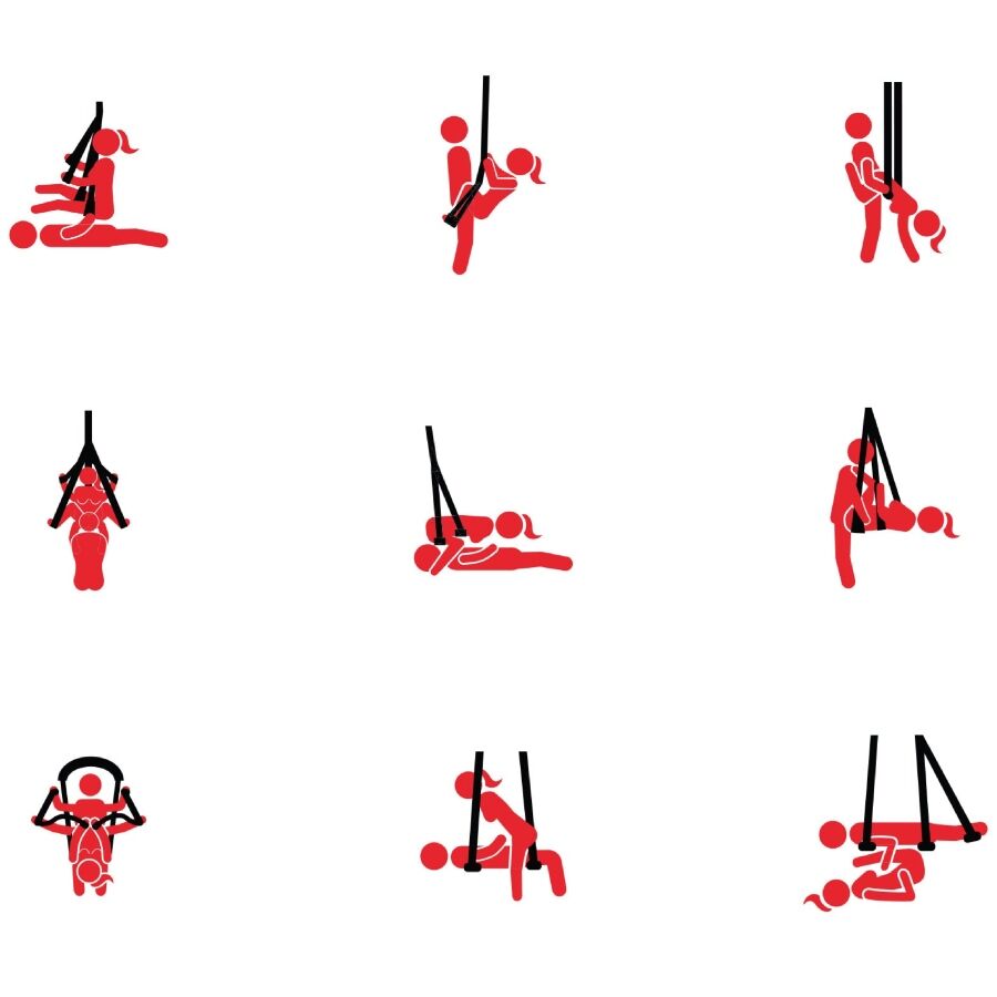 HIDDEN DESIRE - EXTREME LOVERS SWING WITH STAND